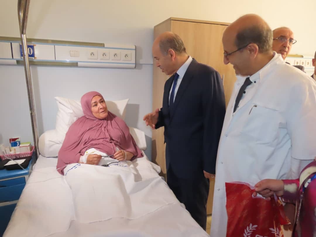visite du ministre de la santé