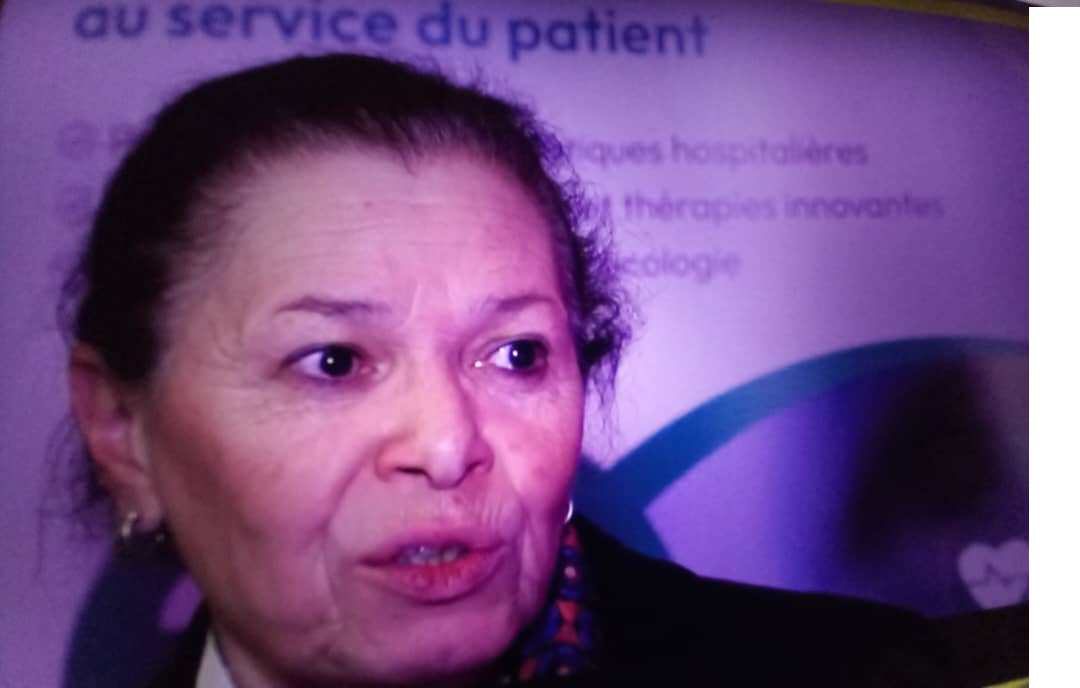 chef de service d’hématologie au cAc de Bayna et pésidente d ela société alhérienne d’hématologie et de transfusion sanguine