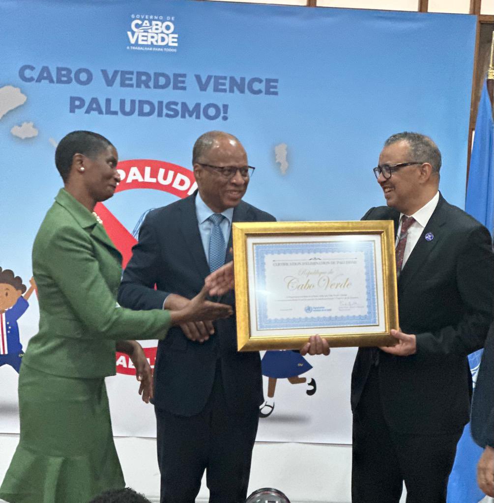Cabo Verde troisième pays africain a avoir éliminé le paludisme après l'île Maurice et l'Algérie et
