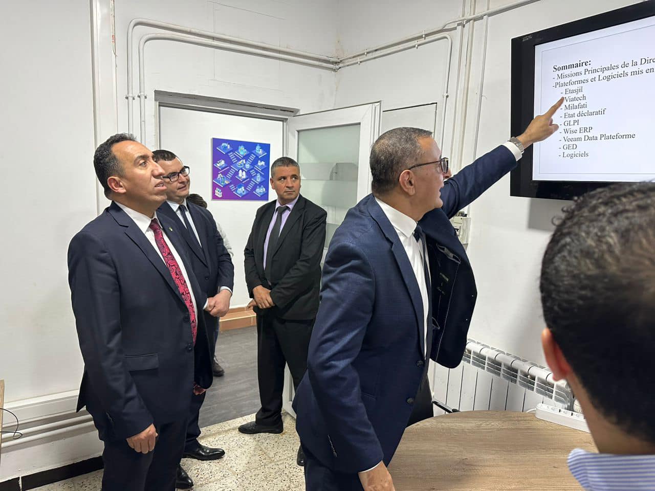 visite du ministre délégué à la production pharmaceutique à l'ANPP