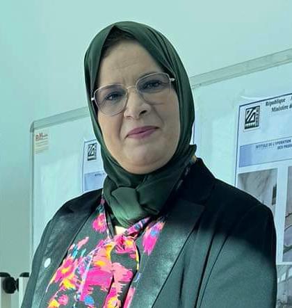 directrice de l’enregistrement des produits pharmceutiques à l’ANPP, Dr Farida El Maouhab
