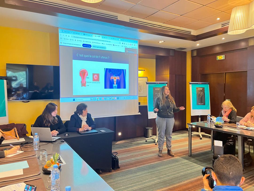 media training sur le cancer du col de l'uterus roche diagnostic