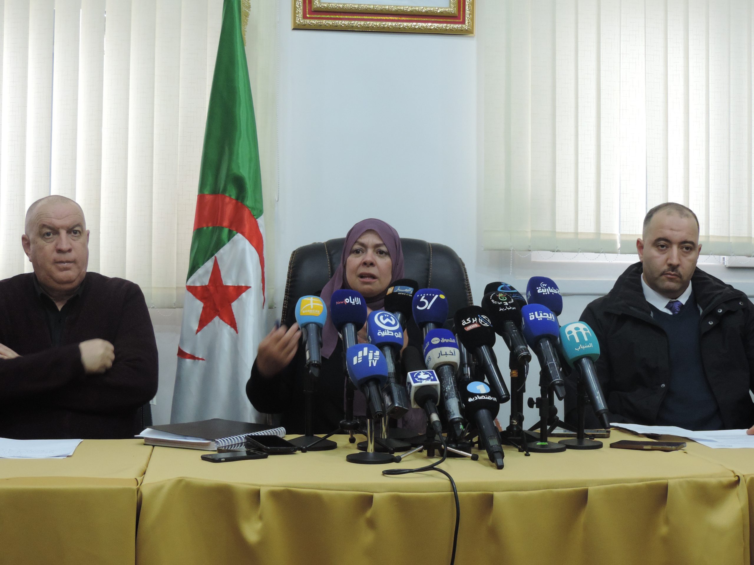 conférence de presse de la federation algerienne des associations des patients atteits de cancer