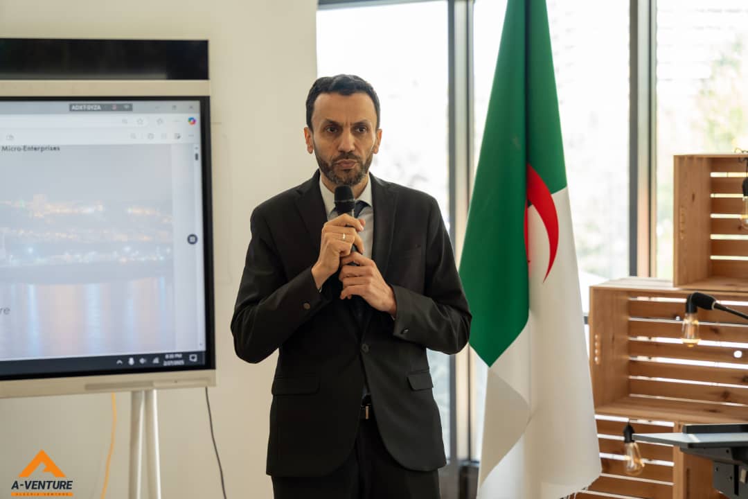 M. Noureddine Ouadah, ministre de l'Économie de la connaissance, des startups et et des micro- entreprises