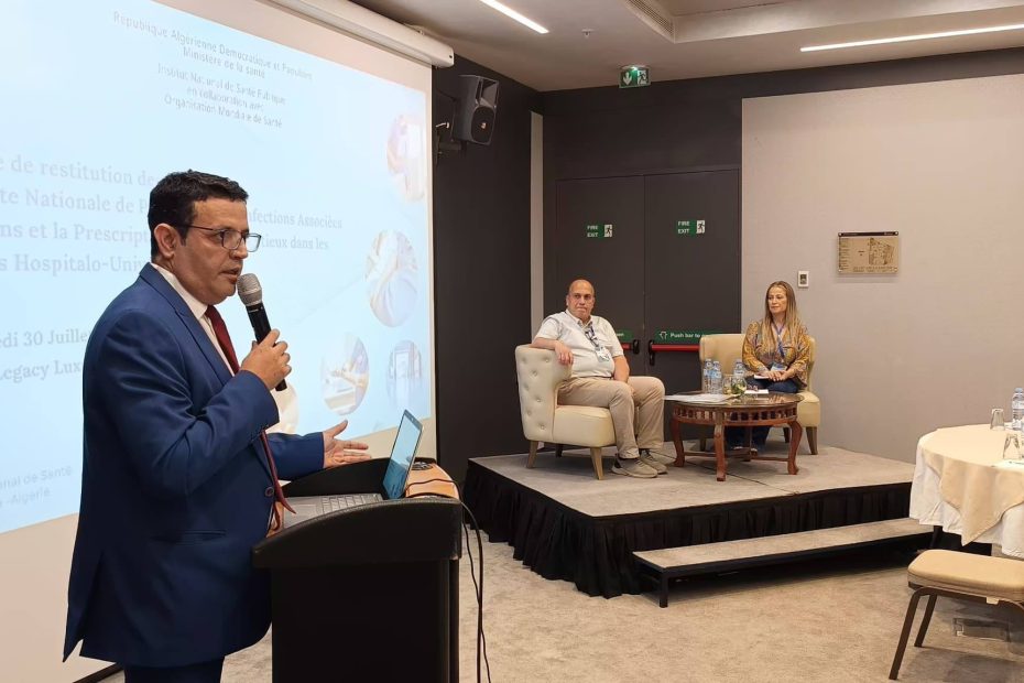 le directeur général de l’INSP Pr Abderrazak Bouamra