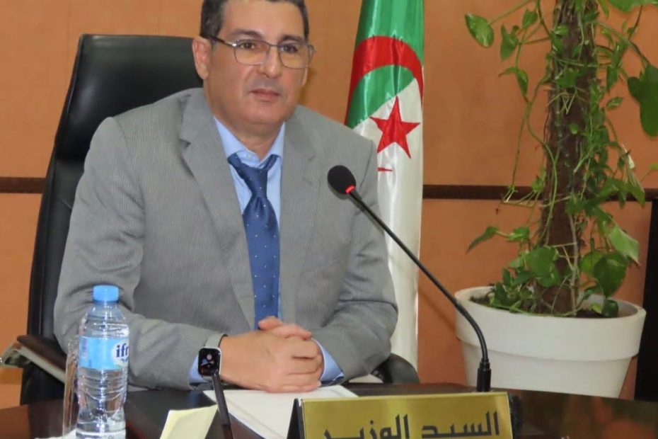 Le ministre de la Santé, le professeur Mohamed Seddik Aït Messaoudène