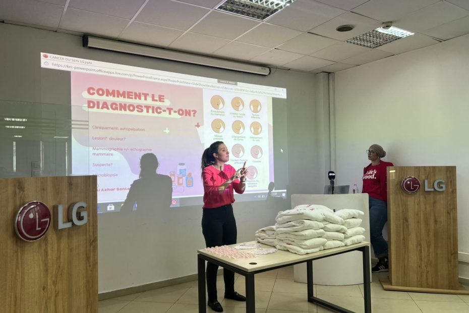 Octobre Rose : LG Algérie agit pour le dépistage du cancer du sein