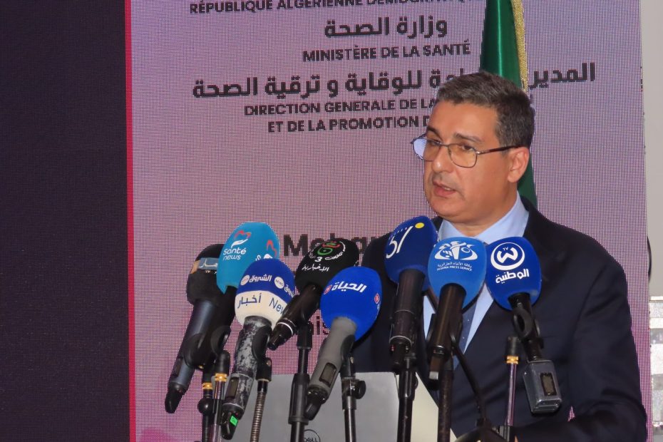 Le ministre de la Santé, Mohamed Seddik Aït Messaoudène