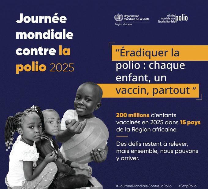 journee mondiale contre la polio