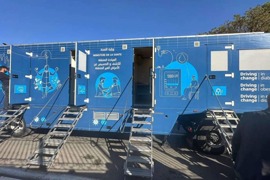 Driving Change in Diabetes : La clinique mobile désormais écologique entame sa mission à Khenchela