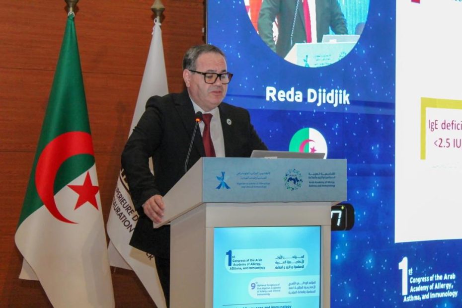 Pr Réda Djidjik : “Un congrès fondateur pour l’allergologie et l’immunologie dans le monde Arabe”