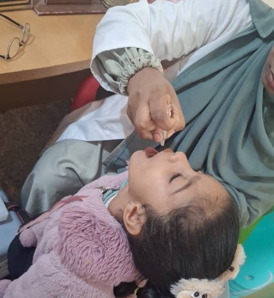 JNV contre la poliomyélite : 443 566 enfants vaccinés dès le premier jour