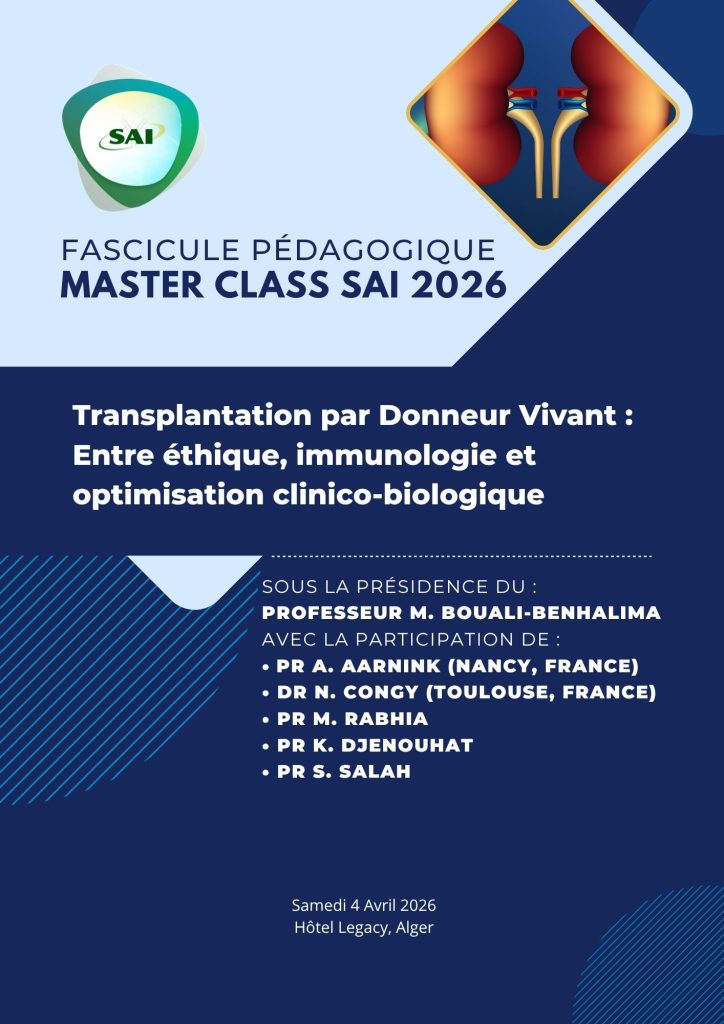 La Société Algérienne d’Immunologie (SAI) élabore un un fascicule pédagogique (Document)