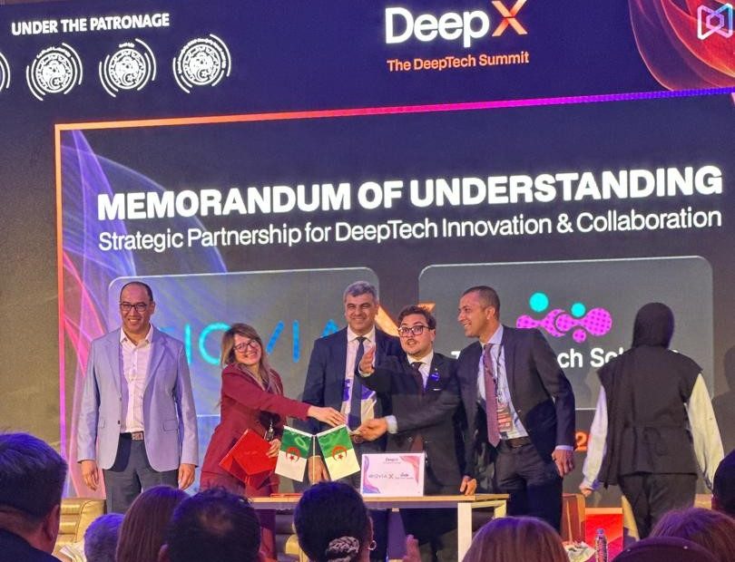 En marge de la deuxième journée du DeepX, organisée à l’auditorium de la Grande Mosquée d’Alger, IQVIA Algérie et la startup Think Touch Solution ont officialisé, samedi 25 avril, la signature d’un mémorandum d’entente (MoU), marquant le lancement d’une collaboration axée sur l’innovation en santé digitale.