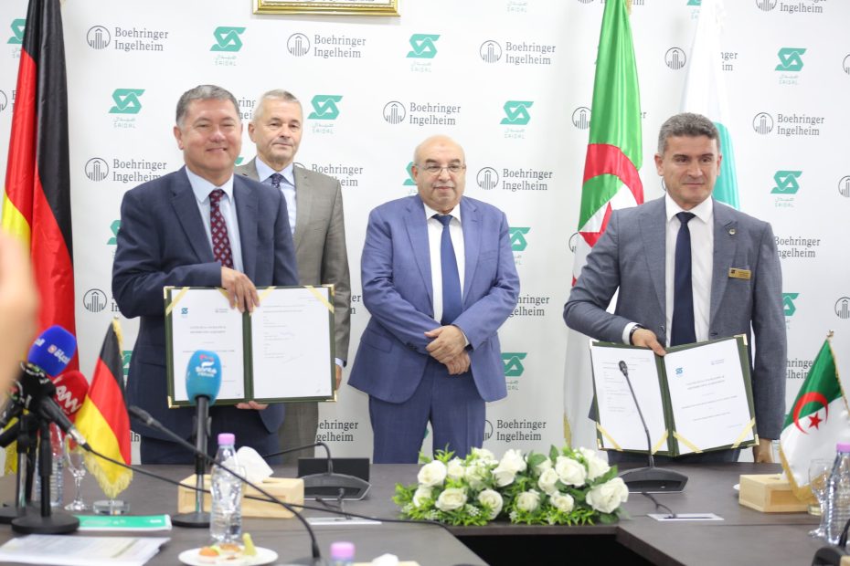 Production locale: Saidal et Boehringer Ingelheim signent un partenariat stratégique