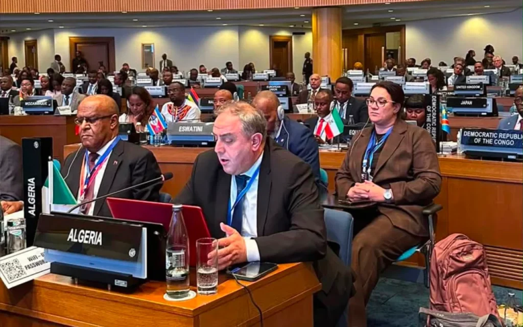 la délégation algérienne a mis en avant l’engagement constant de l’Algérie envers le continent africain
